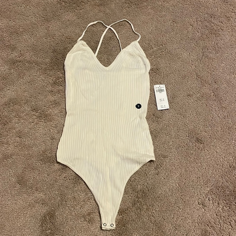 Abercrombie Ribbed Bodysuit